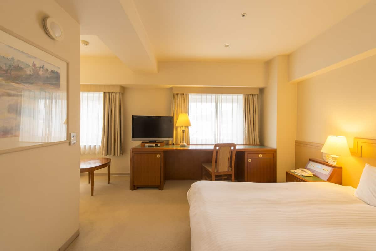 Down comforters, in-room safe, free WiFi, bed sheets