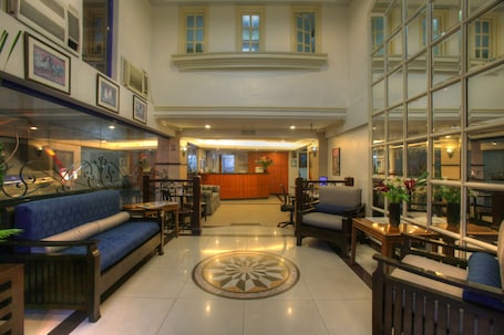 Sala de estar en el lobby