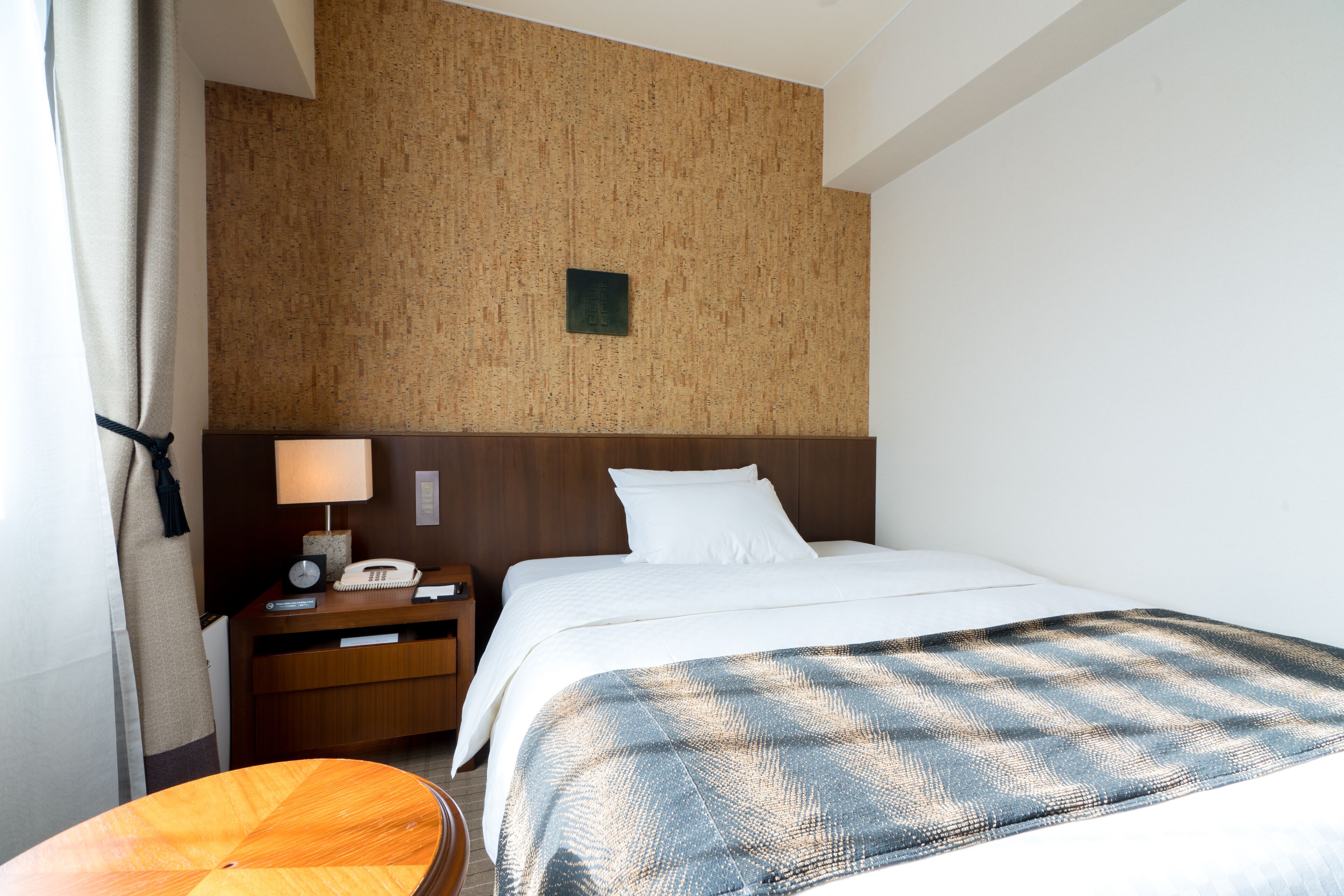 standard double room | down duvets, desk, blackout curtains, iron/ironing board