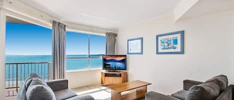 30-inch flat-screen TV with digital channels, TV, DVD player