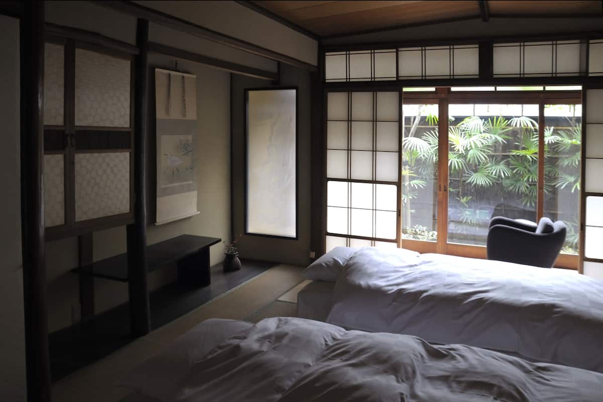 Camera Tradizionale (Deluxe Japanese Western, 34sqm -Shin-) | Copriletto in piuma, con stile personalizzato