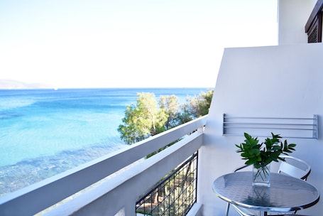 Standard Room, Sea View | Balcony view. Karystion