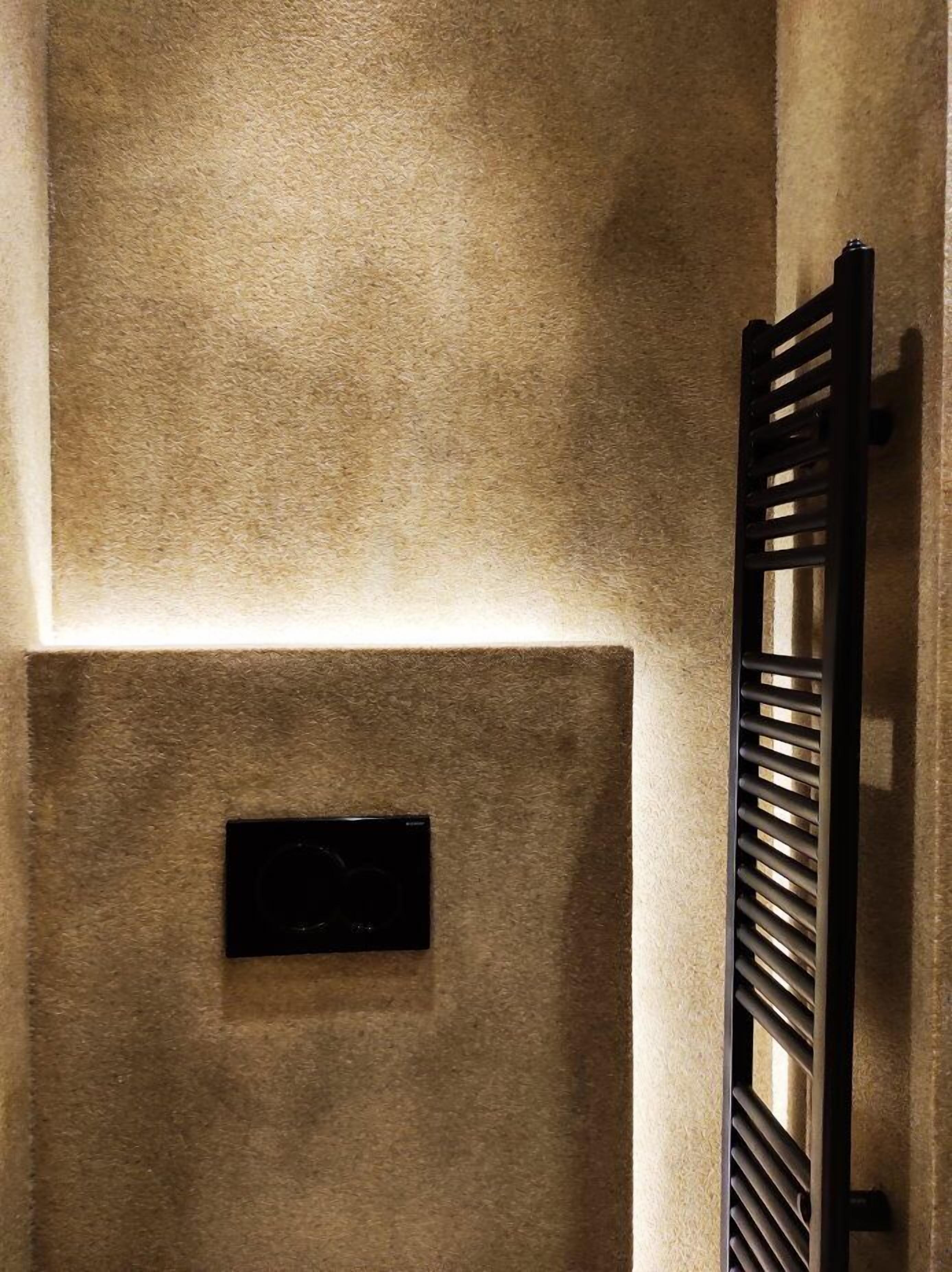 superior room, sea view, ground floor (ava) | bathroom | shower, towels