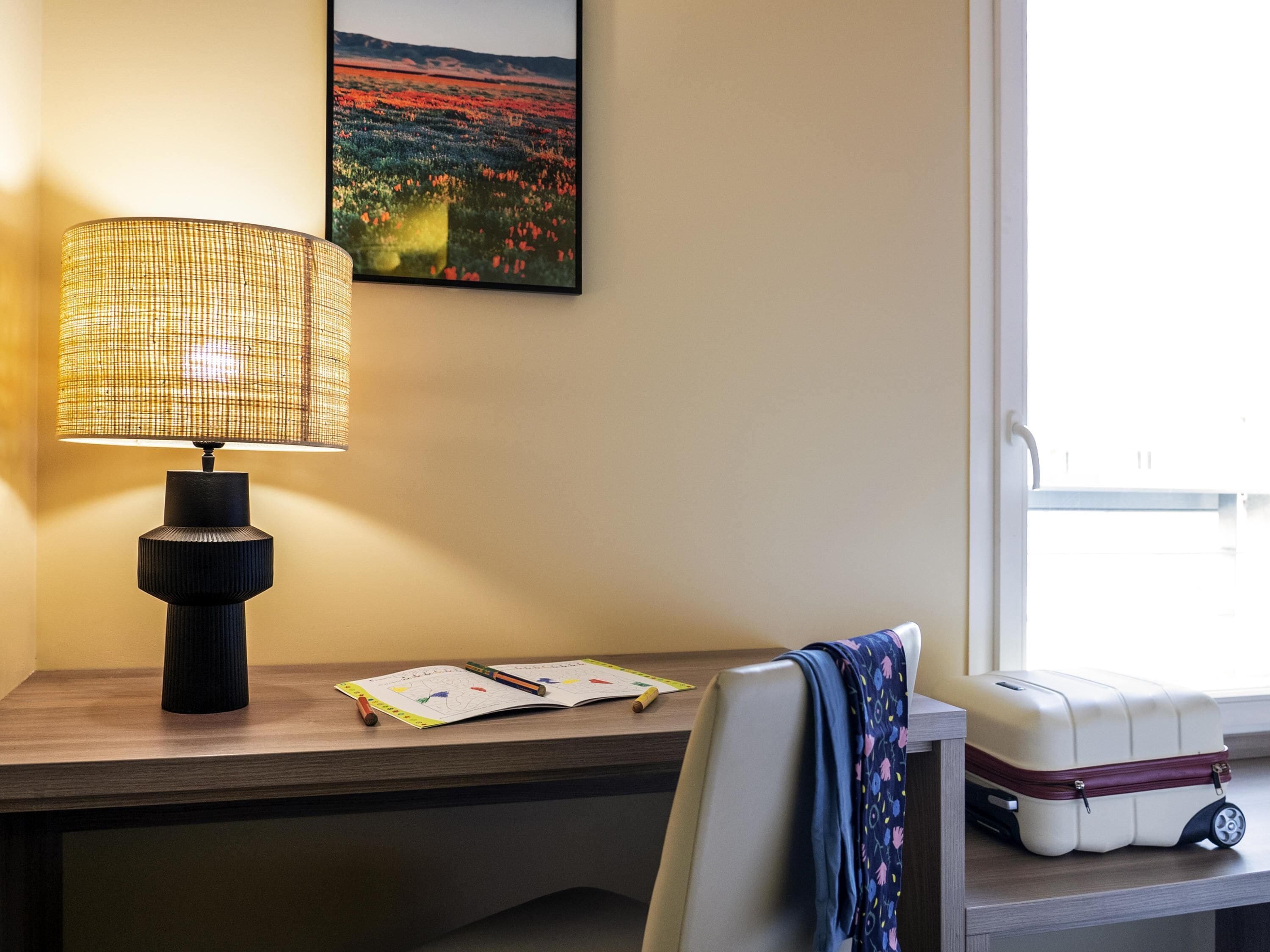 family room, 2 double beds | desk, soundproofing, free cots/infant beds, free wifi