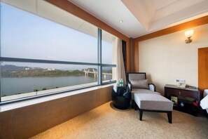 Desk, blackout curtains, iron/ironing board, free cots/infant beds