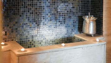 Turkish bath, body treatments, aromatherapy, body wraps, body scrubs