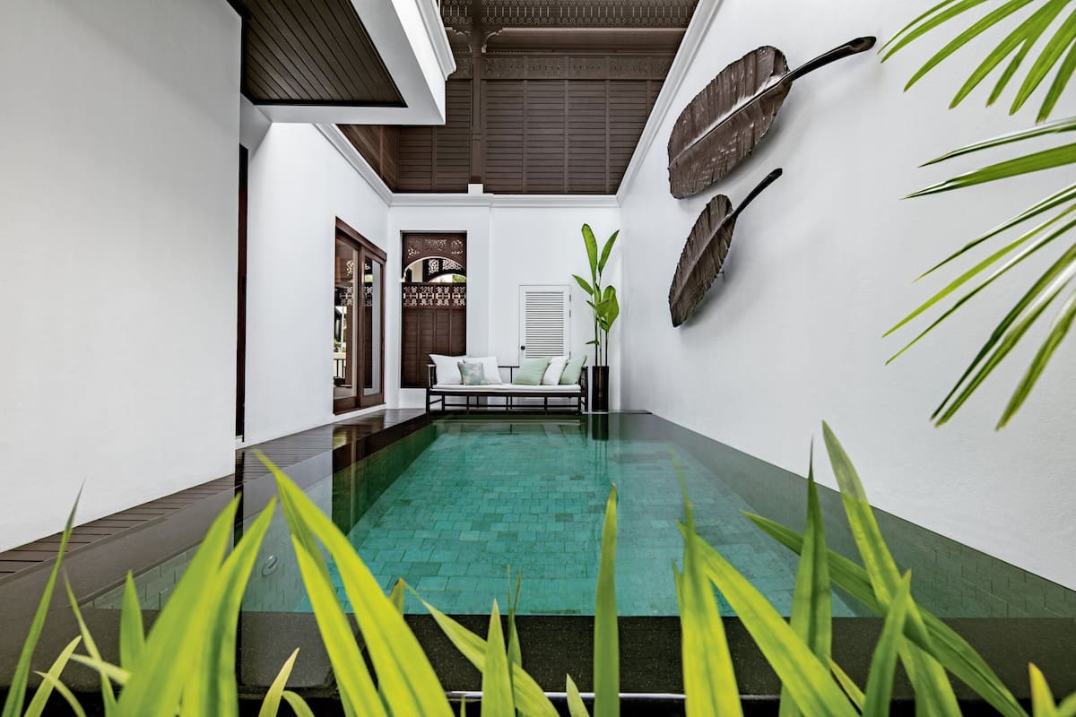 Louis Leonowens Pool Suite | 1 habitación, ropa de cama de alta calidad y minibar