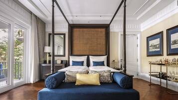 Rajah Brooke Suite | 1 slaapkamer, luxe beddengoed, een minibar, een kluis op de kamer