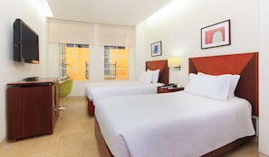 Premium bedding, minibar, in-room safe, desk