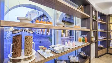 Morgenmadsbuffet hver dag mod et gebyr