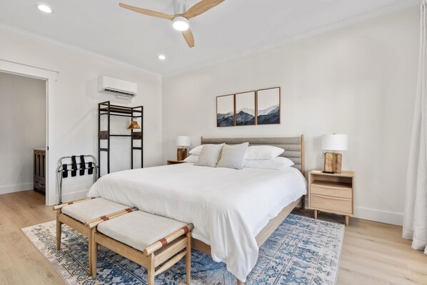 Suite estudio de lujo | Ropa de cama de alta calidad y camas con efecto memoria 