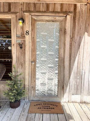 Superior Cabin (08 CAB) | Terrace/patio - Gruene Homestead Inn (New Braunfels)