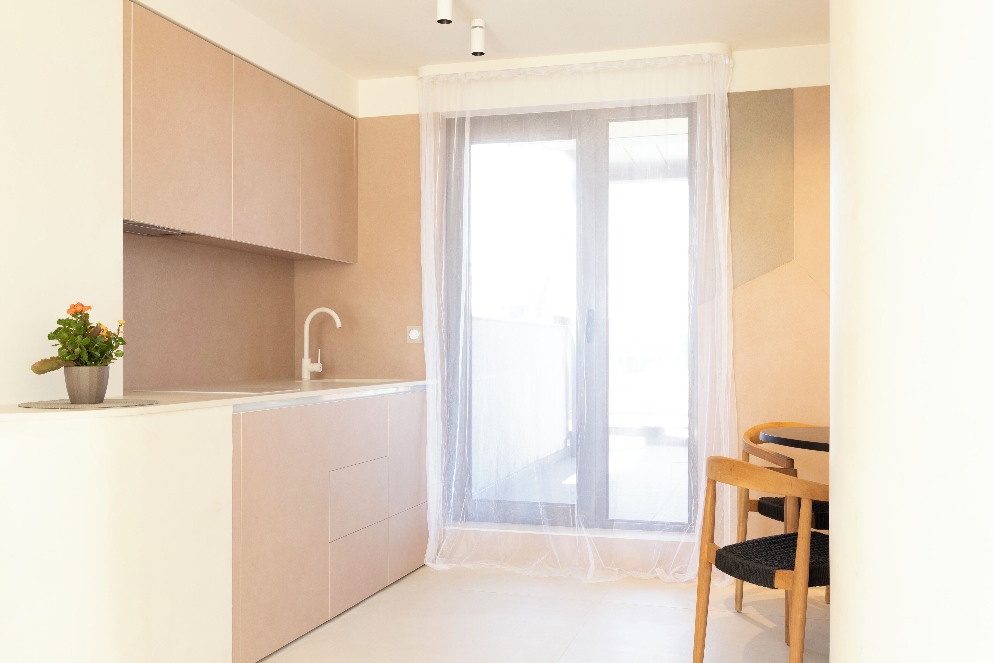 luxury apartment | living area | led tv