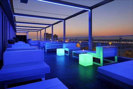 Terrace/patio. Hues Boutique Hotel