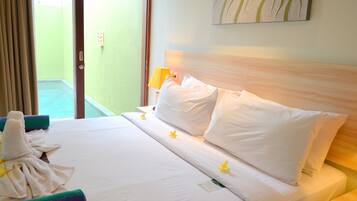 1 habitación, ropa de cama de alta calidad y minibar