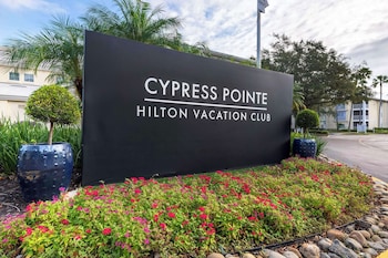 Hotel Exterior at Hilton Vacation Club Cypress Pointe Orlando