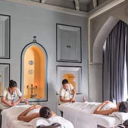 Couples treatment room(s), steam room, body treatments, aromatherapy