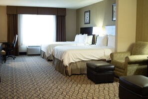 Suite, 2 Bedrooms, Accessible (Hearing Accessible) | In-room safe, desk, laptop workspace, blackout drapes - Holiday Inn Express and Suites Williston by IHG (Williston)