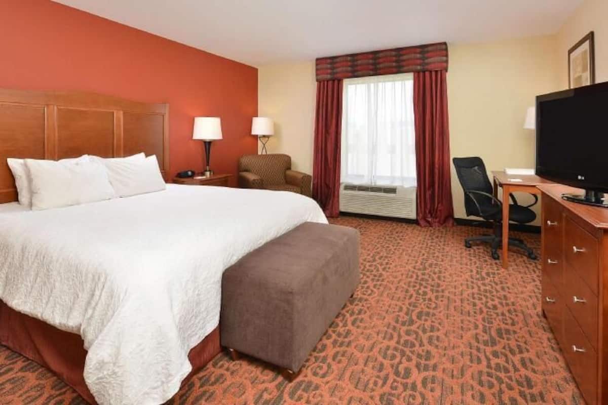 In-room safe, desk, blackout drapes, iron/ironing board