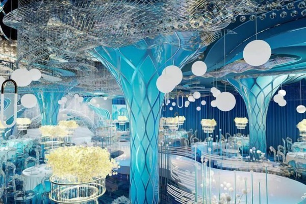 Indoor wedding