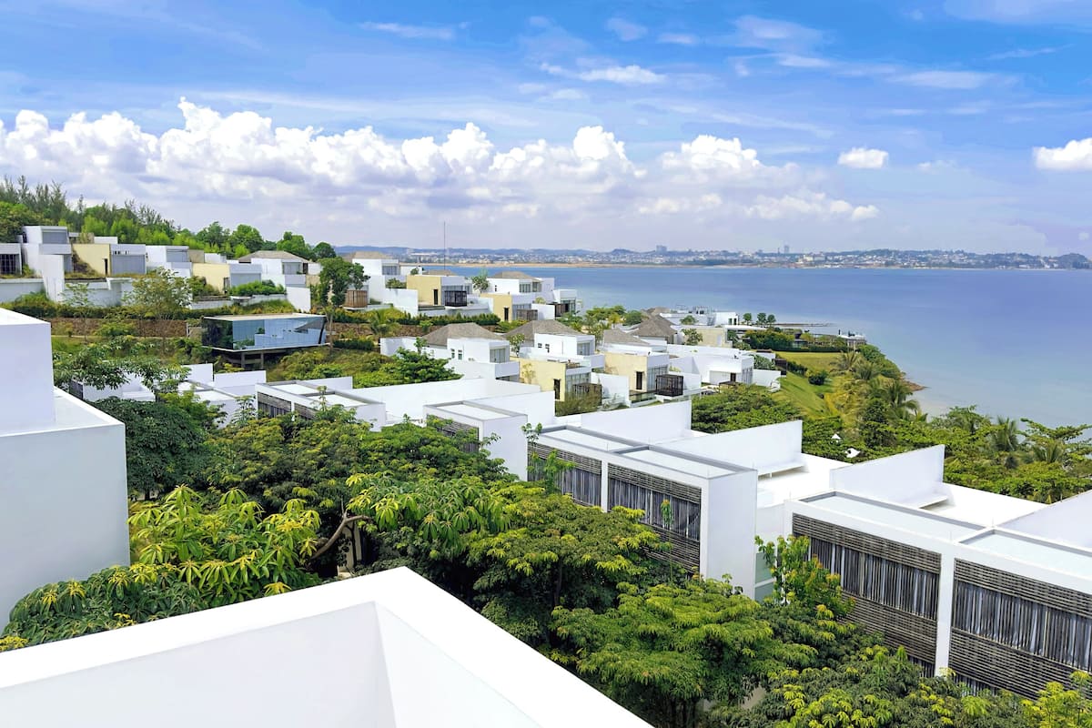 Näkymä lomakeskukseen