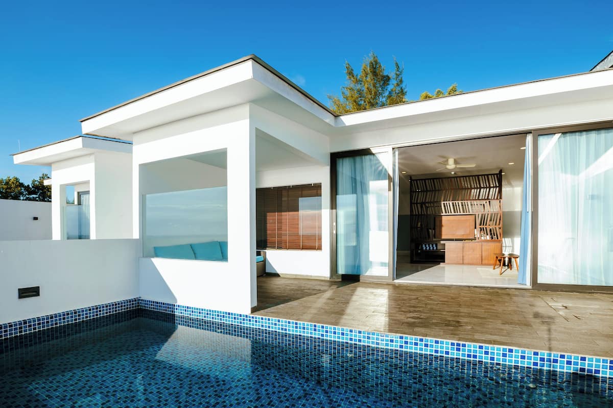 Premier Villa, 1 Bedroom, Sea View (Free Daily Minibar) | 2 bedrooms, premium bedding, down comforters, pillowtop beds