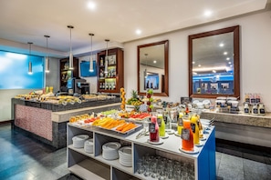 Morgenmadsbuffet mod et gebyr