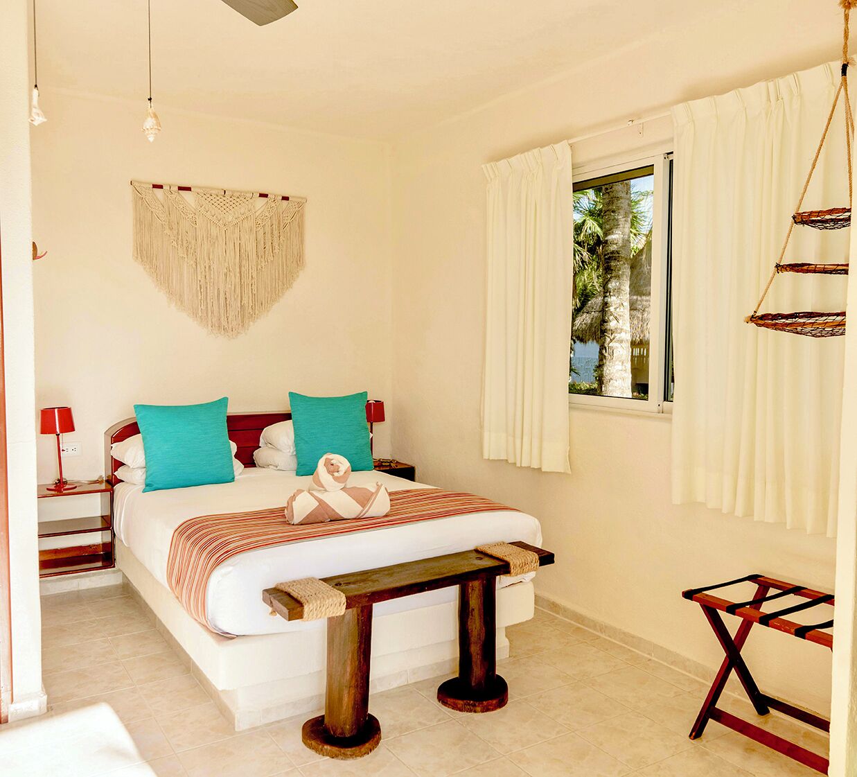 standard room, 2 double beds, ocean view | 1 bedroom, minibar, in-room safe, individually decorated