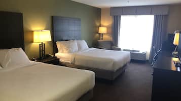 Hypo-allergenic bedding, in-room safe, desk, laptop workspace
