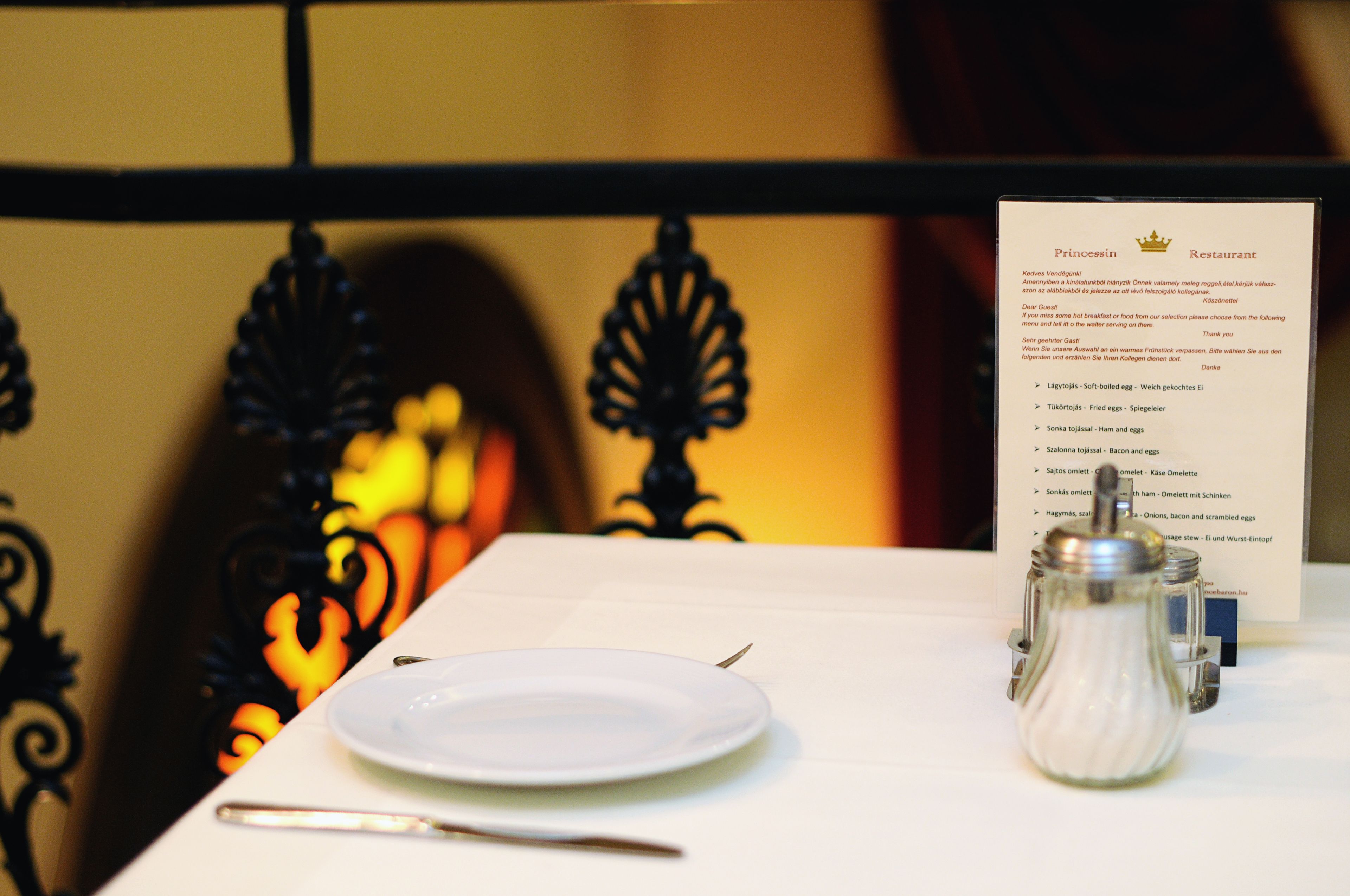 daily buffet breakfast (huf 3500 per person)