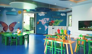 Aire de jeu intérieure pour enfants