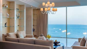 Grand Suite, 1 Double Bed (Penthouse - Executive) | Beach/ocean view