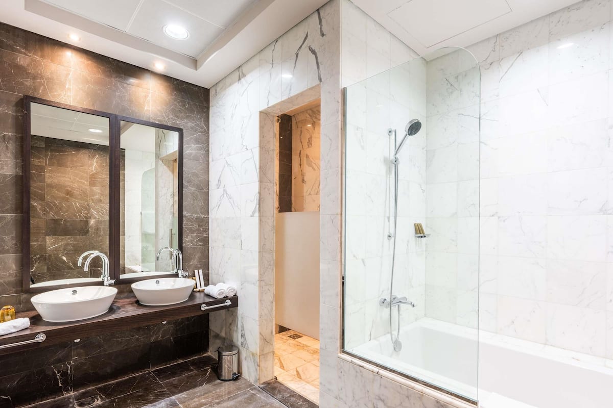 1 slaapkamer, luxe beddengoed, donzen dekbedden, Select Comfort-bedden