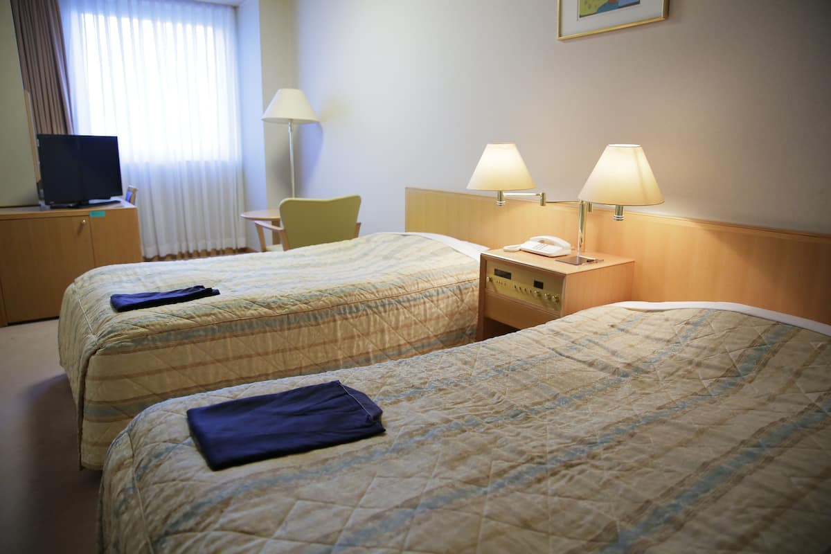 Zweibettzimmer, Raucher | Zimmersafe, Schreibtisch, laptopgeeigneter Arbeitsplatz
