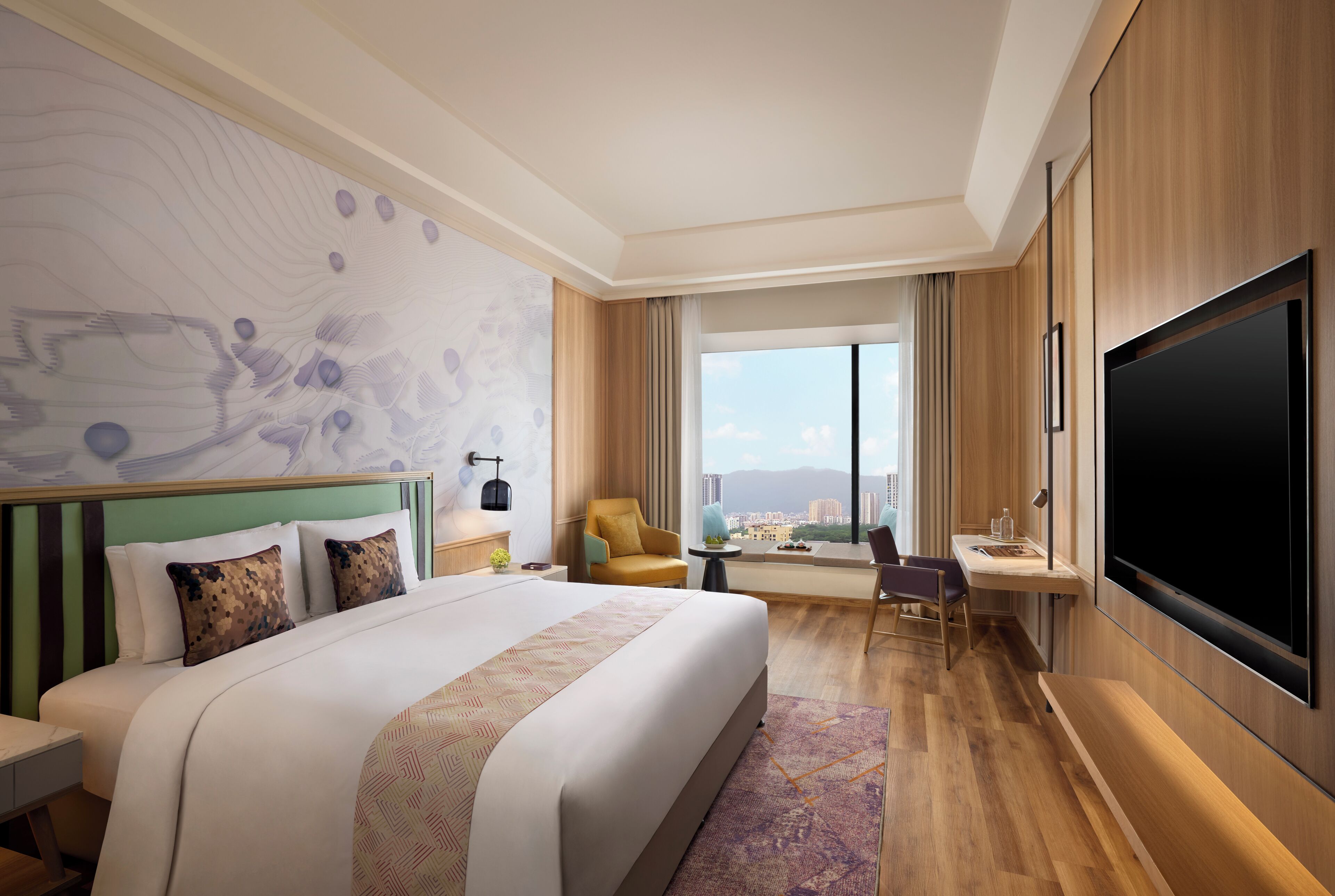 Minibar, in-room safe, desk, blackout drapes