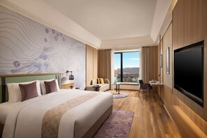 Minibar, in-room safe, desk, blackout curtains