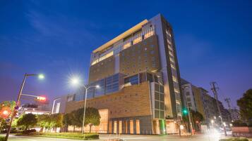 Front of property – evening/night