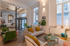 Sitzecke in der Lobby