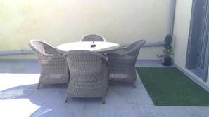 Superior Double Room, Terrace | Terrace/patio - Hotel de la Bastide (Carcassonne)