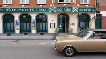 Voorkant van accommodatie