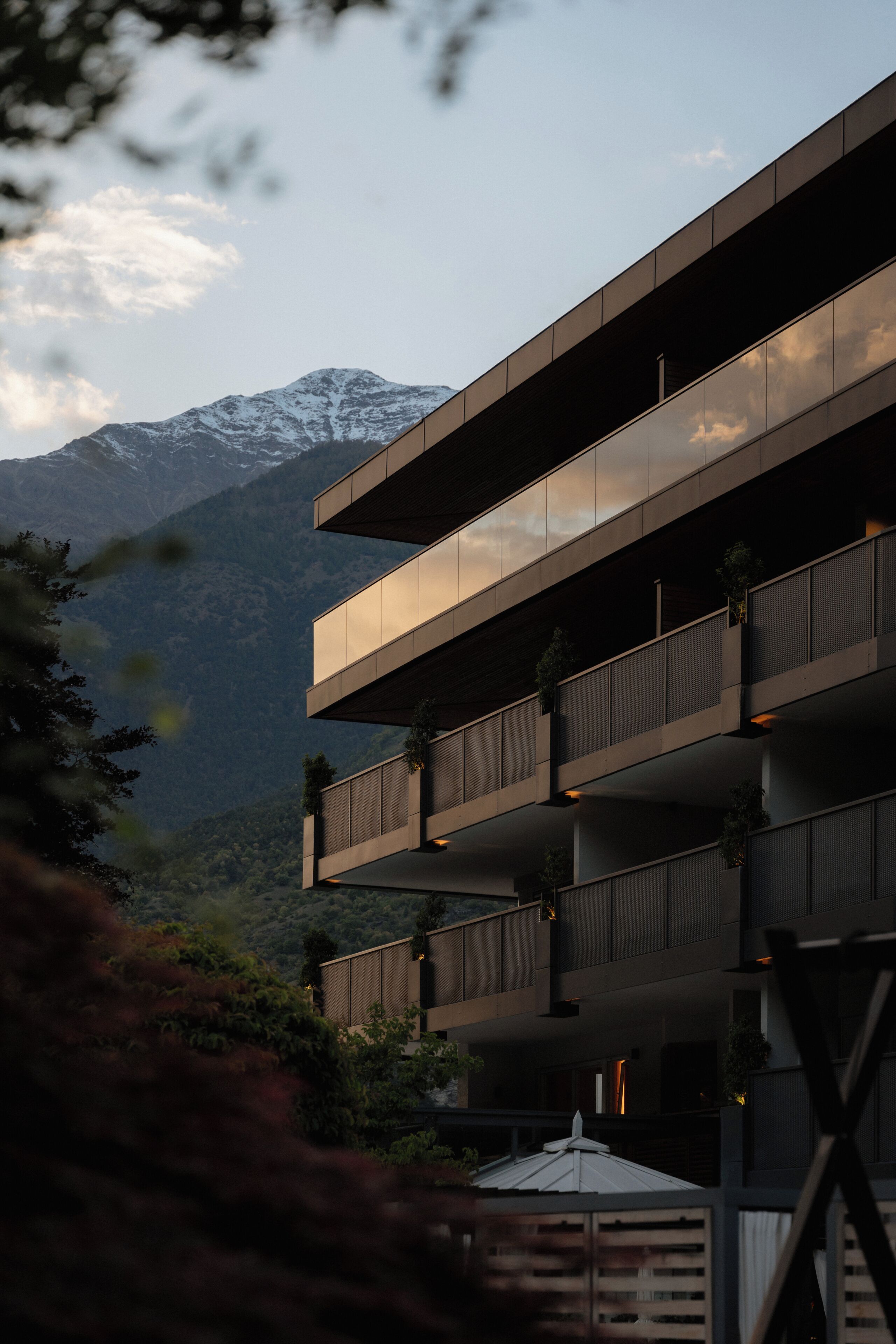 Fassade der Unterkunft