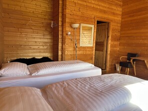 Standard Double or Twin Room, Patio | Desk, laptop workspace, blackout drapes, soundproofing