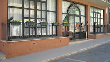 Ingresso della struttura