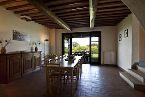 Deluxe Villa, 5 Bedrooms, Valley View, Garden Area | Meeting facility - Podere il Pino (Poggibonsi)