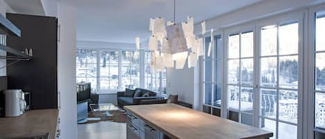 Penthouse, 3 Schlafzimmer | Private kitchen