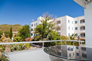 Apartamento superior, 1 quarto | Terraço/pátio