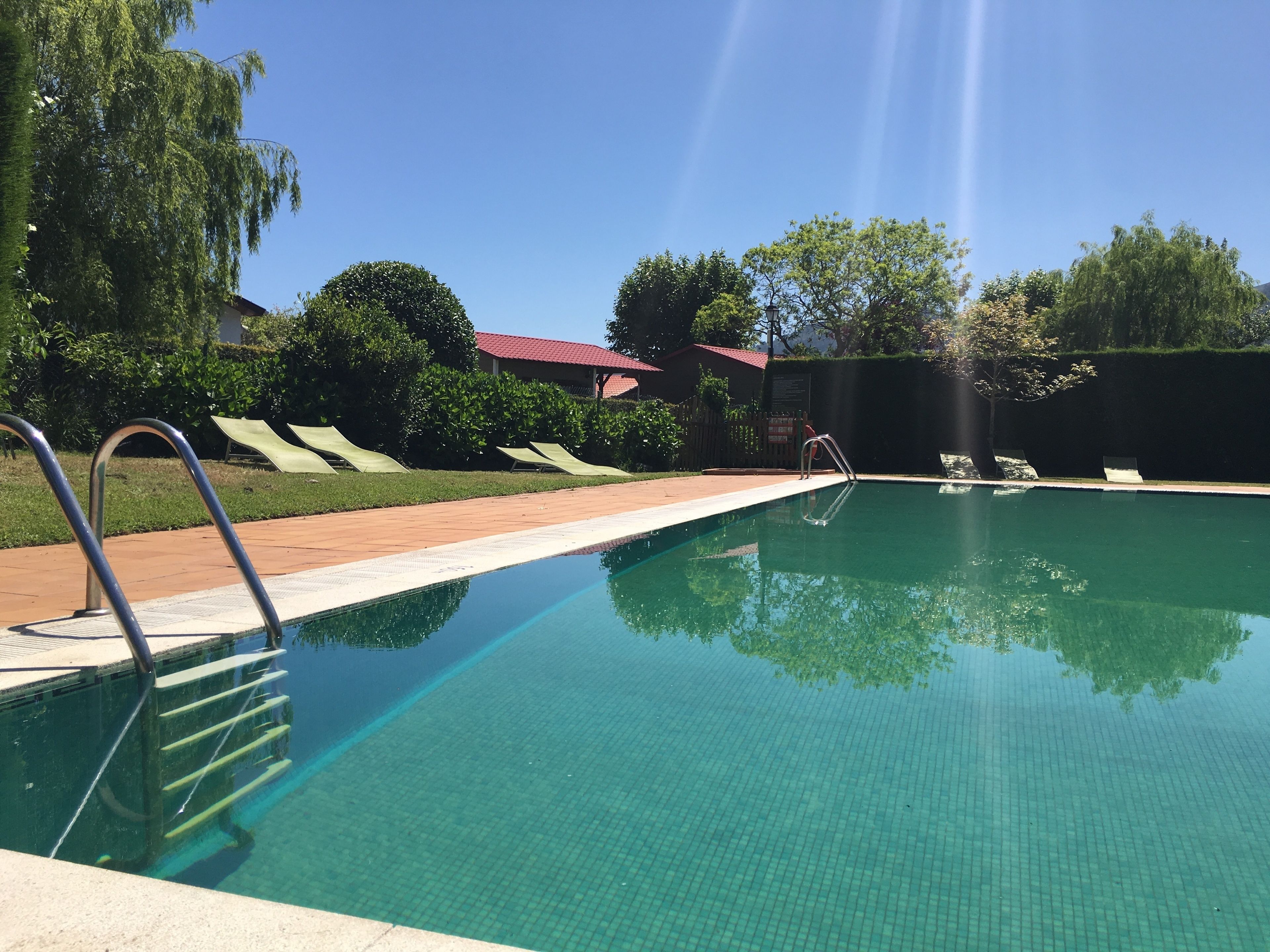 Seasonal outdoor pool