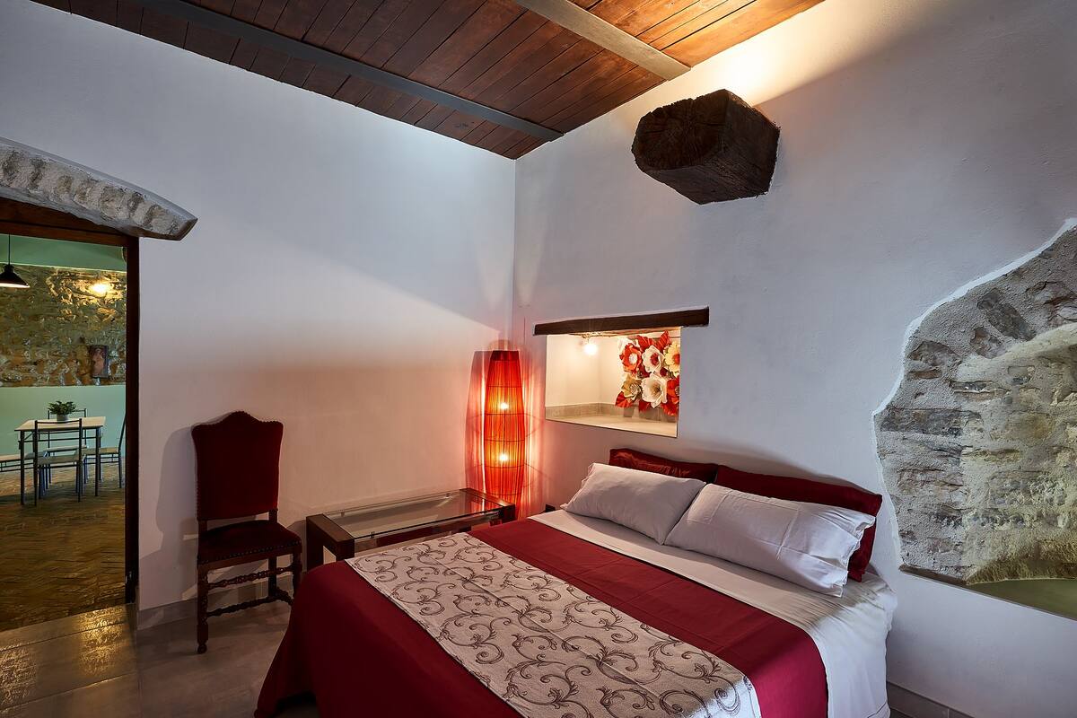 Panoramic Apartment, Balcony, Pool View | Premium bedding, down duvets, soundproofing, iron/ironing board