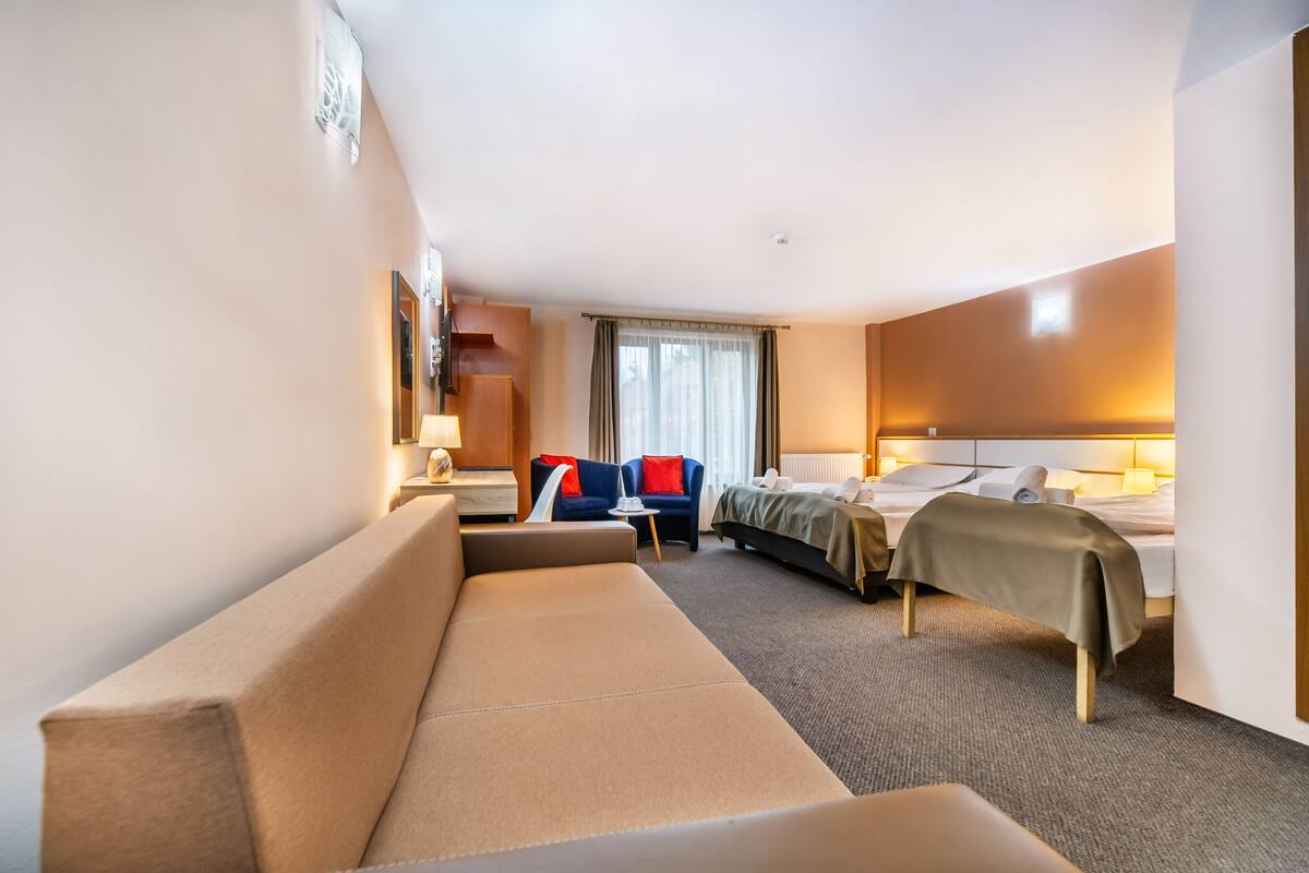 Superior Family Room | Minibar, in-room safe, soundproofing, iron/ironing board (on request)