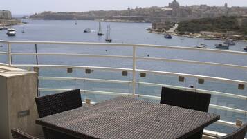 Junior Suite, Sea View | Balcony